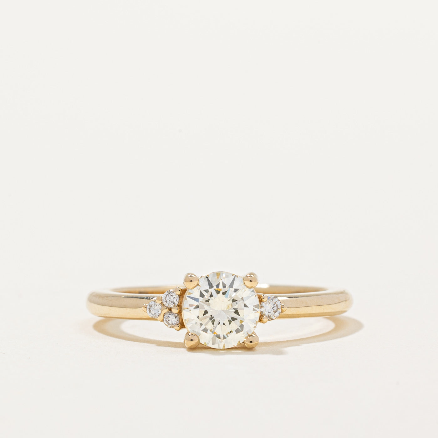14K Diamond Engagement Ring 1.02ctw VS2 Clarity Size 6.5 - Perfect for Proposals, Anniversaries & Romantic Occasions