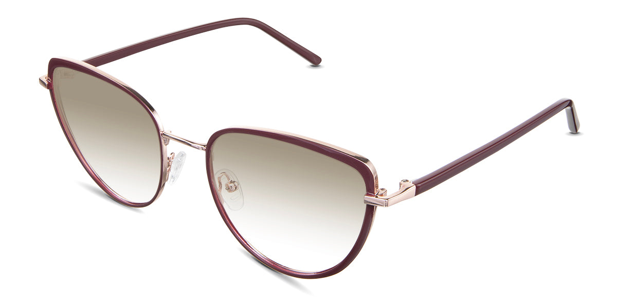 Trinity Women's Prescription Tinted Sunglasses - UV Protection, Polarized Lenses for Driving, Outdoor & Fashion Use