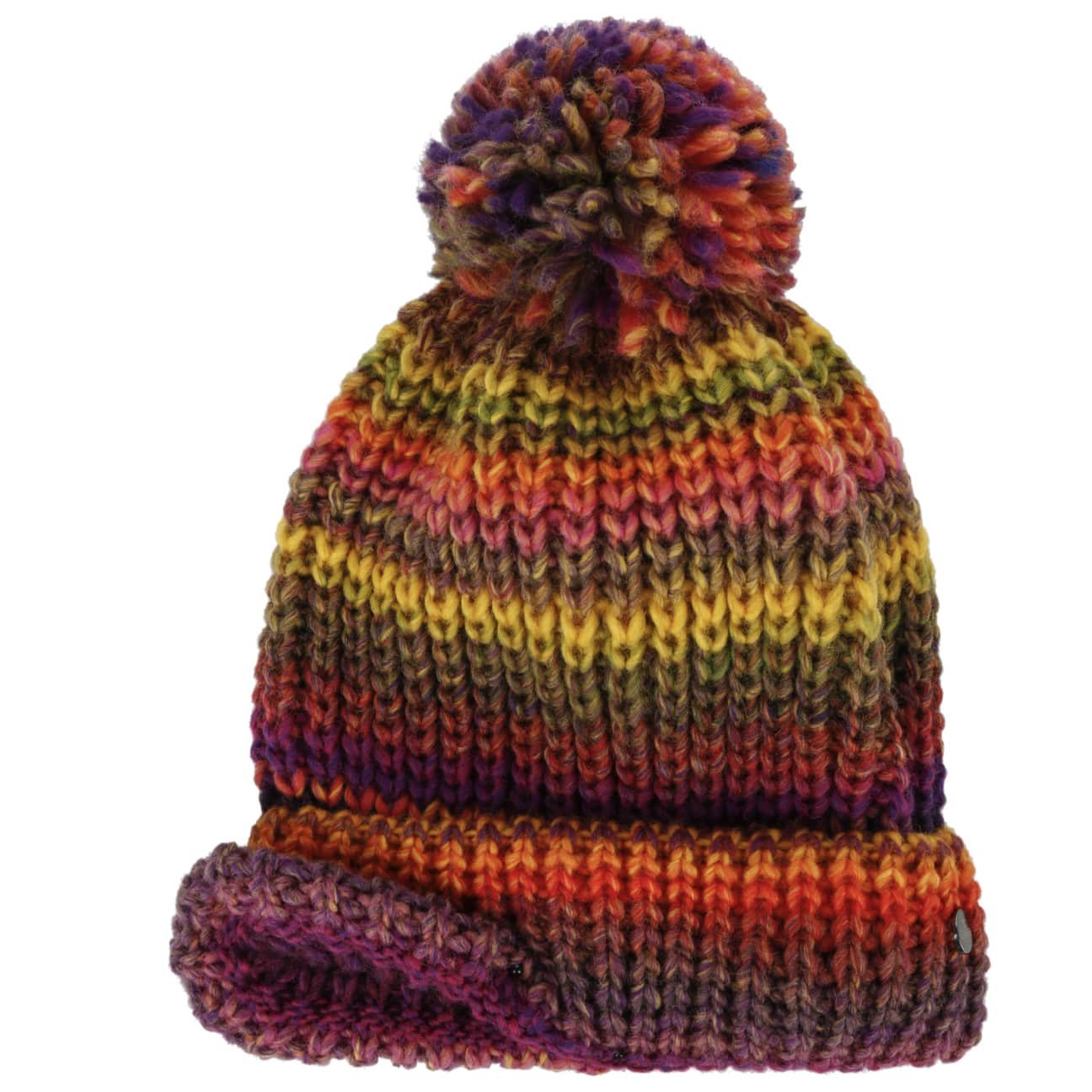 Lierys Finja Bobble Hat - Warm Winter Knit Beanie for Women & Men - Perfect for Skiing, Snowboarding & Outdoor Activities