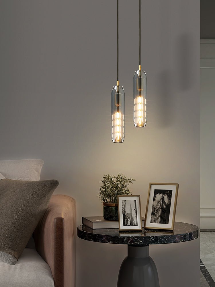 Ecliptique Series Pendant Lamp - Modern Minimalist Ceiling Light Fixture for Living Room, Bedroom & Dining Room Decor