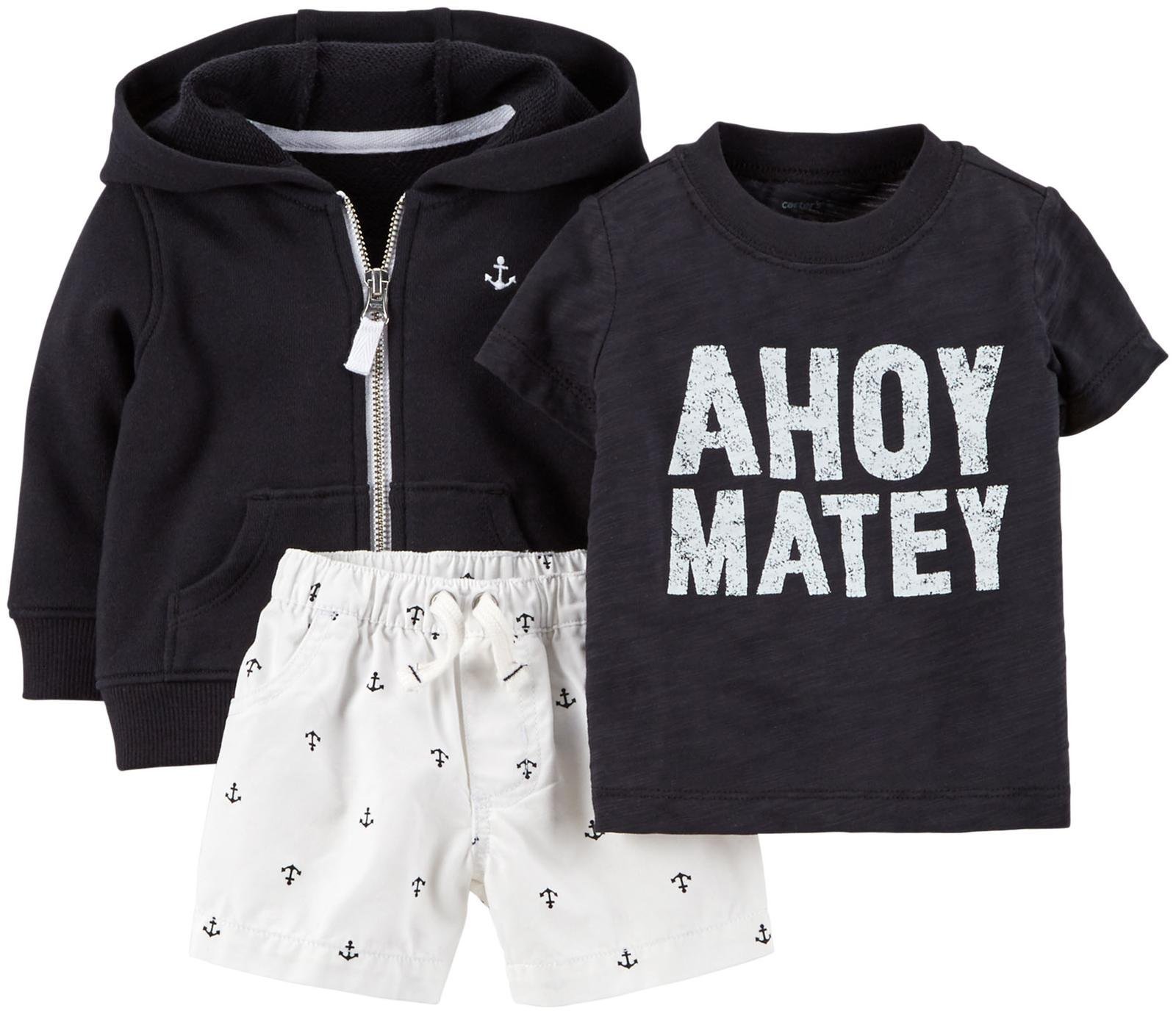 Carter's Baby Boys' Cardigan & Pants Set - Soft Knit Outfit for Newborns & Toddlers - Perfect for Family Photos, Holidays & Special Occasions