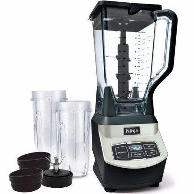 Ninja Professional Blender with Single Serve Cups (BL660WM) - High-Speed 1500W Countertop Blender for Smoothies, Shakes & Food Prep - Perfect for Kitchen, Gym & Healthy Lifestyle
