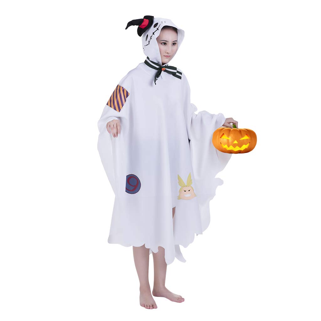 Anime Ghost Izuku Midoriya Cosplay Costume - Deku Halloween Cloak for Cosplay, Halloween Parties & Anime Conventions