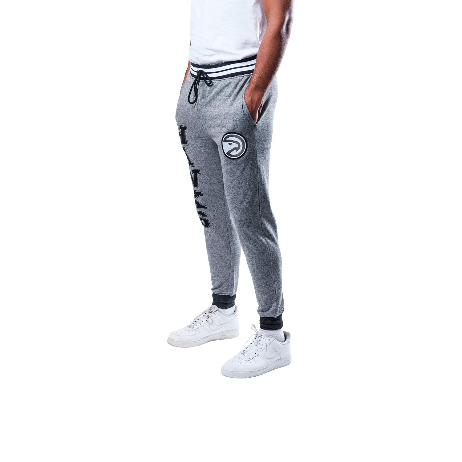 Official NBA Men's Super Soft Game Day Jogger Sweatpants - Comfortable Basketball Lounge Pants for Casual Wear, Workout & Sports Fans