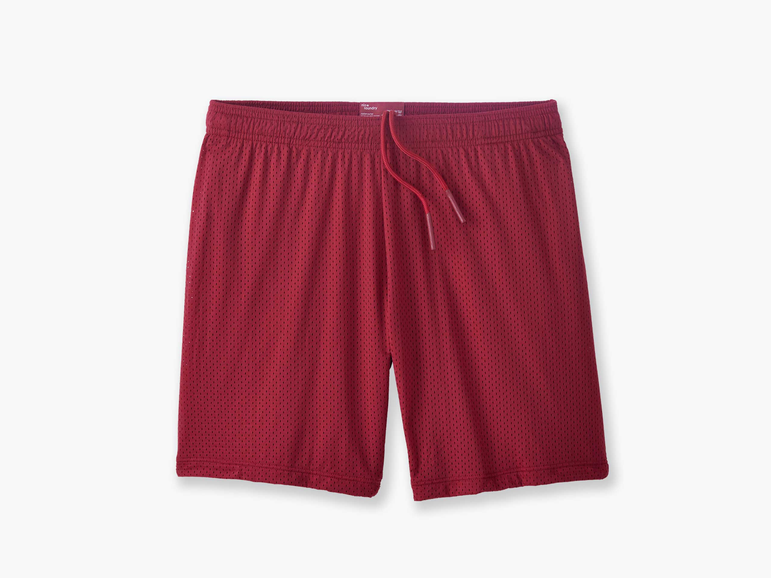6 Pocket Lounge Shorts for Men - Comfortable Burgundy Casual Shorts | Perfect for Home, Gym, and Outdoor Activities