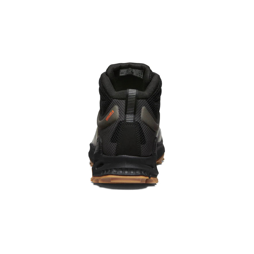Men's Zionic Mid WP Waterproof Hiking Boots - Dark Olive/Scarlet Ibis for Outdoor Adventures & Trail Running