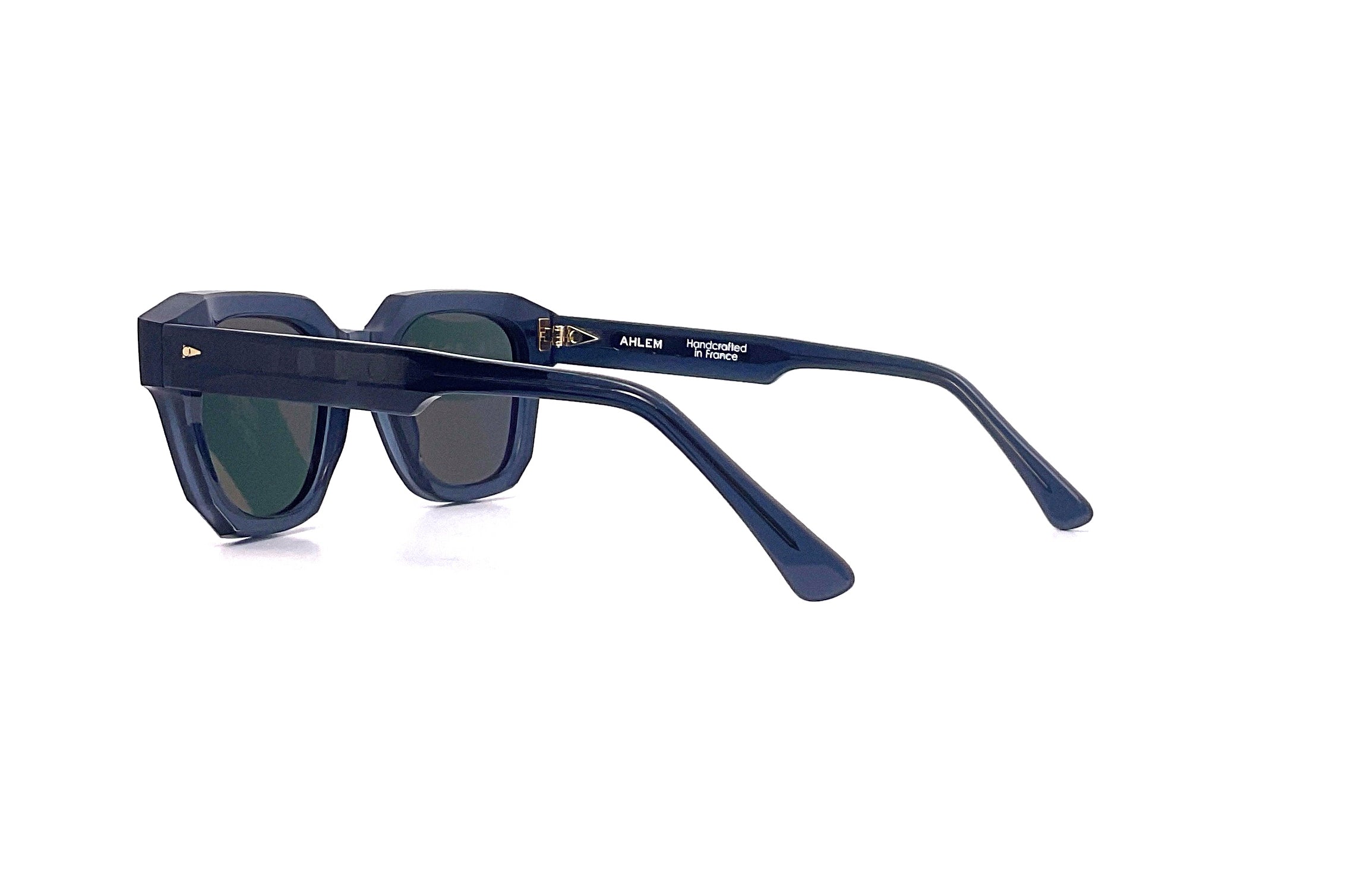 Ahlem Point Mirabeau Sunglasses - Stormlight Dark Green Polarized Lenses for UV Protection | Fashionable & Durable for Outdoor Activities, Driving & Travel