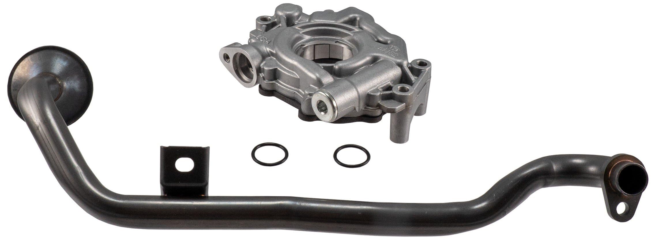 High-Performance Melling Oil Pump - Wet Sump, External, with Pickup - Standard Volume Aluminum Engine Oil Pump for Cars & Trucks - Perfect for Engine Rebuilds & Performance Upgrades