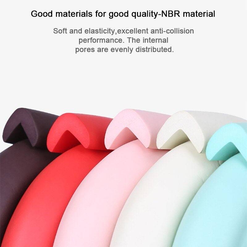 Childproof Corner Protectors - 2m Roll Soft Edge Guards for Baby Proofing Furniture | Home Safety for Toddlers & Kids | Perfect for Coffee Tables, TV Stands & Sharp Corners