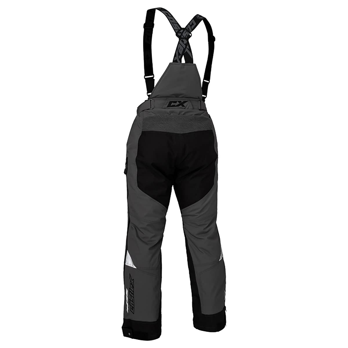 Castle X Women's Fuel Snowmobile Pants - Insulated Waterproof Winter Snow Pants for Riding - Charcoal Gray - Size 2XL - Perfect for Snowmobiling, Skiing & Cold Weather Outdoor Activities