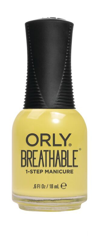 ORLY BREATHABLE Sour Time To Shine Nail Polish - 18ml Long-Lasting Vegan Nail Lacquer - Perfect for Manicures, Pedicures & Nail Art Designs