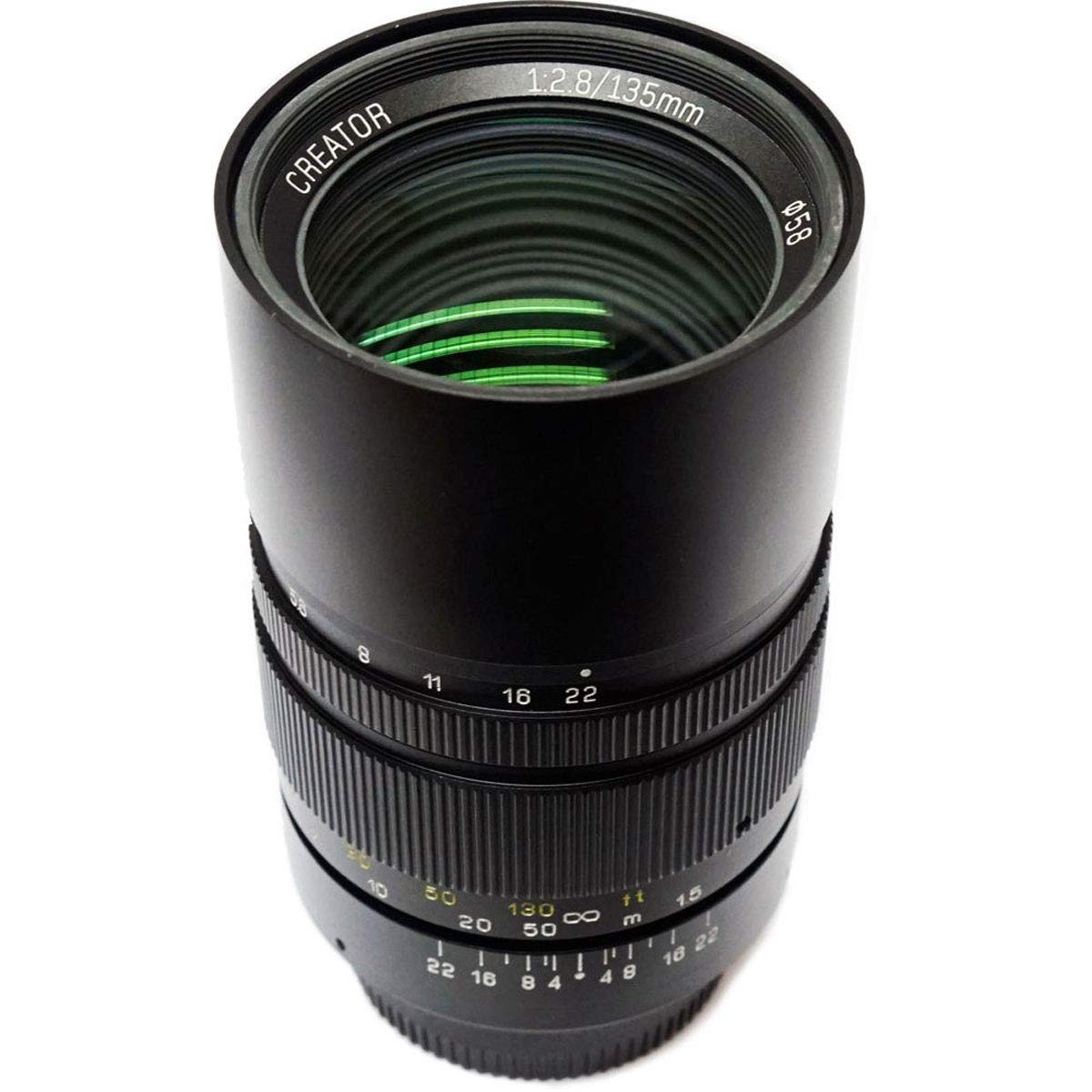 Mitakon Zhongyi Creator 135mm f/2.8 Full Frame Prime Lens Version II for Canon EF Mount - Perfect for Portrait, Wedding & Low Light Photography