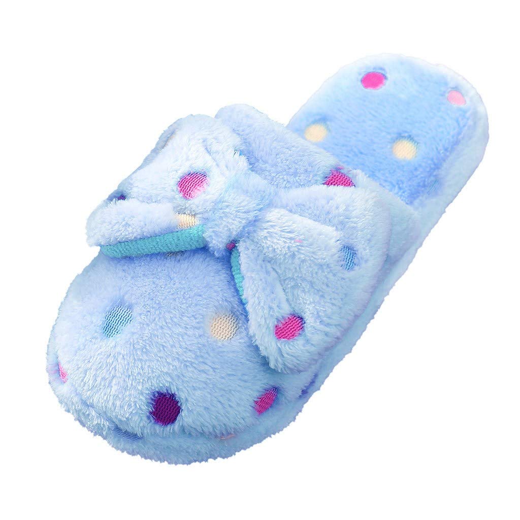 Warm & Cozy IQYU Plush Slippers for Men & Women - Lightweight Breathable Winter House Shoes with Soft Lining | Perfect for Indoor Comfort, Lounging & Cold Weather