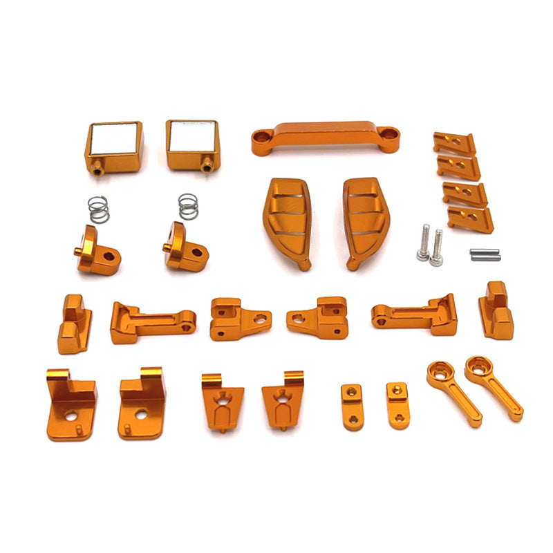 MJX Hyper Go H12Y/H12Y+ Upgrade Kit - Durable Metal Car Body Decoration Parts for RC Cars | Off-Road Racing & Customization Accessories