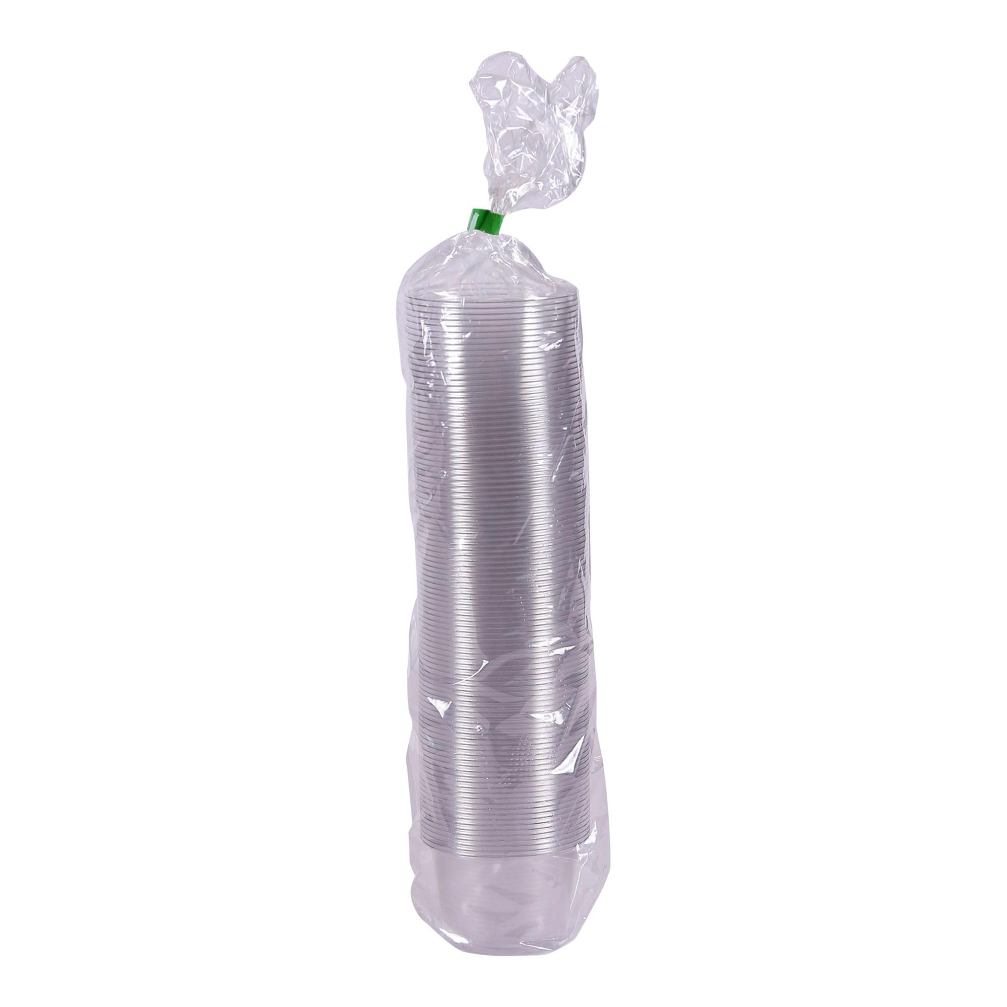 ECO-Friendly Compostable 4oz PLA Plastic Portion Cups - 2000 Count Case | Round Disposable Cold Food Containers | Plant-Based & Biodegradable | Perfect for Catering, Parties, and Takeout | Lids Sold Separately