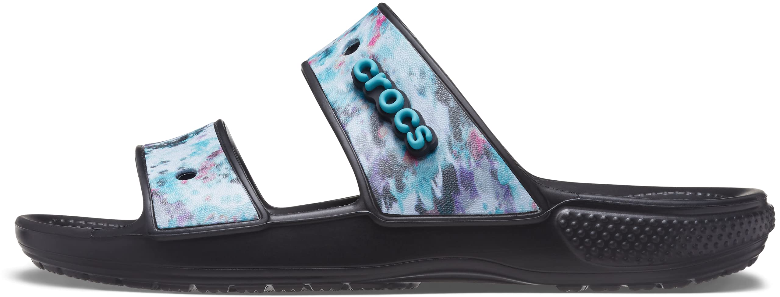 Crocs Unisex-Adult Classic Two-Strap Slide Sandals - Comfortable Waterproof Slip-On Shoes for Men & Women - Perfect for Beach, Pool, and Casual Wear