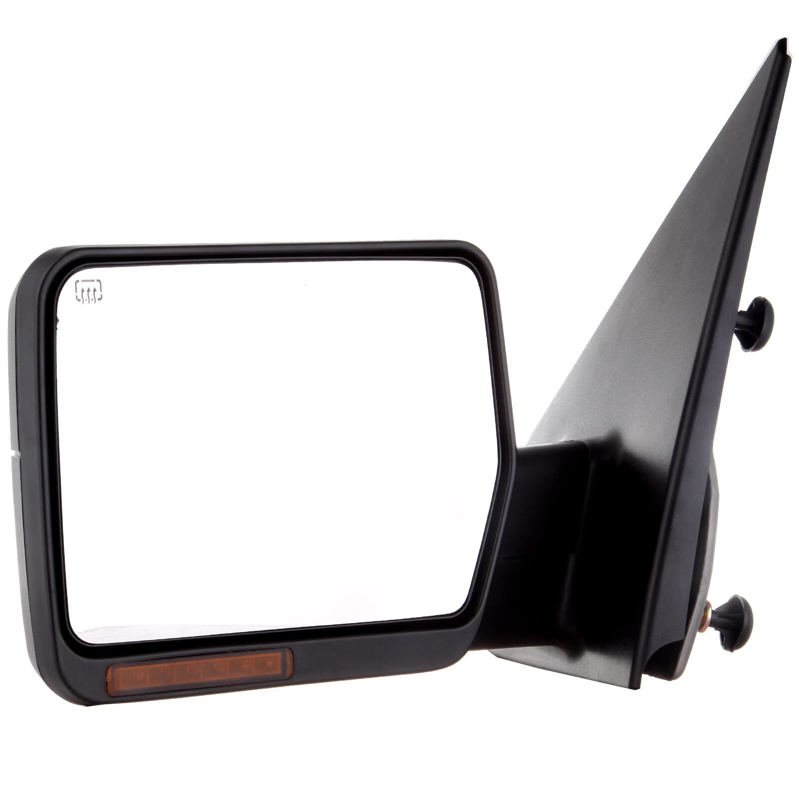 ECCPP Power Heated Towing Mirrors for 2004-2006 Ford F150 Pickup Truck - Black Housing with Turn Signal & Adjustable Left & Right Side Pair - Perfect for Heavy Loads & Winter Driving
