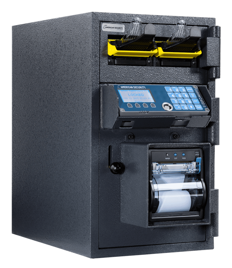 AMSEC BR2013 CashWizard Smart Safe - Electronic Deposit Safe Box with Time Delay & Audit Trail - Ideal for Retail Stores, Restaurants & Small Businesses