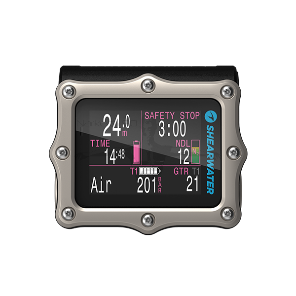 Shearwater Perdix 2 Ti Dive Computer - Advanced Scuba Diving Gear for Technical Divers | Perfect for Deep Sea Exploration and Underwater Adventures