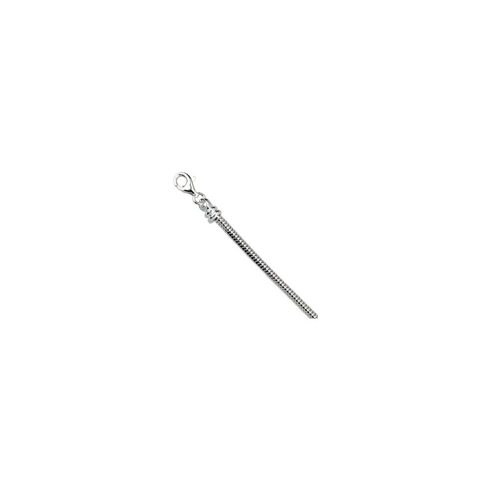 Sterling Silver Snake Chain Necklace 18