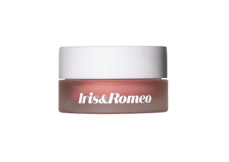 IRIS&ROMEO Power Peptide Lip Balm - Hydrating Nude Tinted Lip Treatment for Dry Lips | Daily Moisturizing & Plumping Lip Care | Perfect for Work, Travel & Night Out