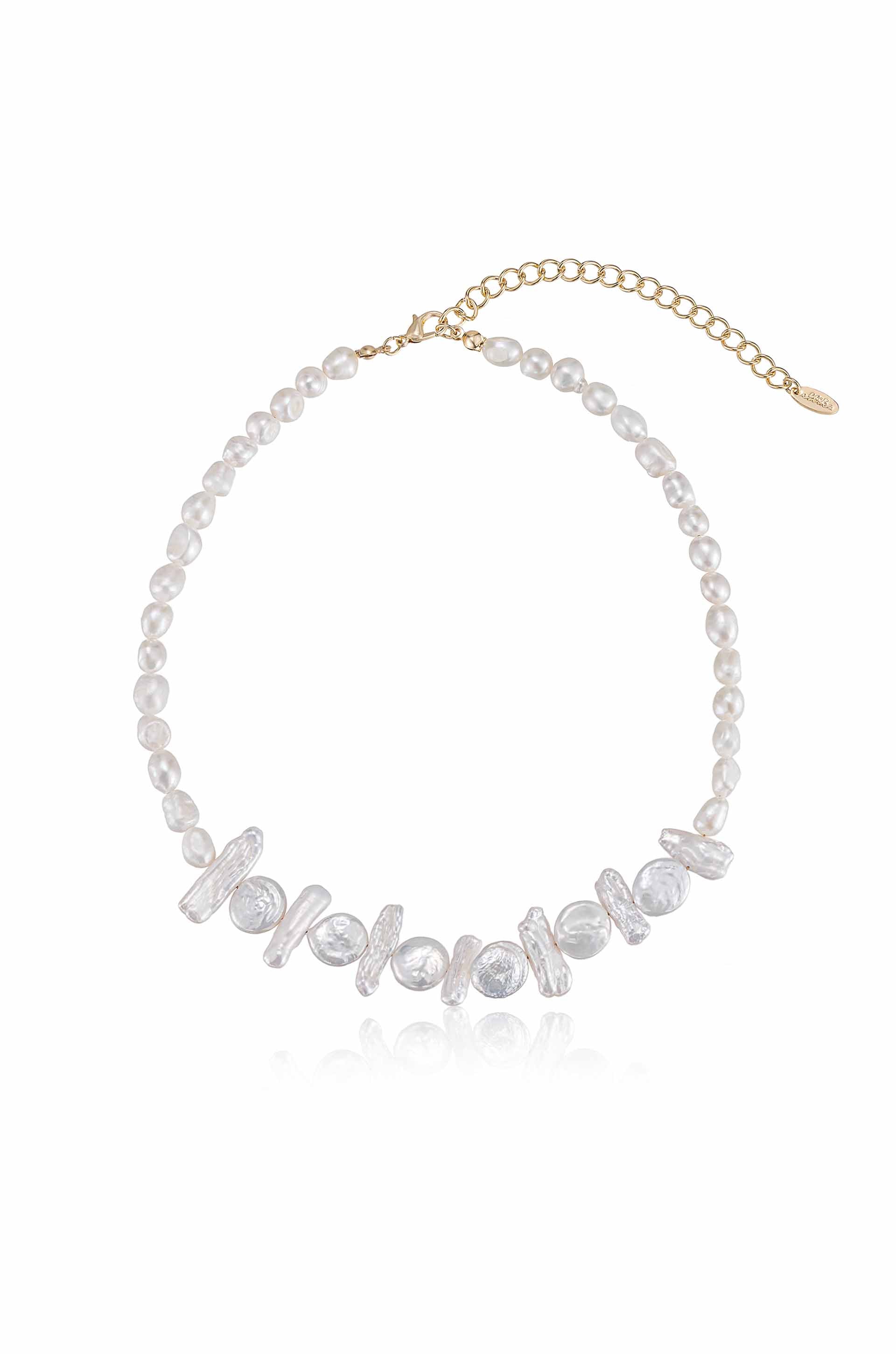 Elegant Coastal Views Freshwater Pearl Necklace for Women - Perfect for Weddings, Parties & Everyday Wear