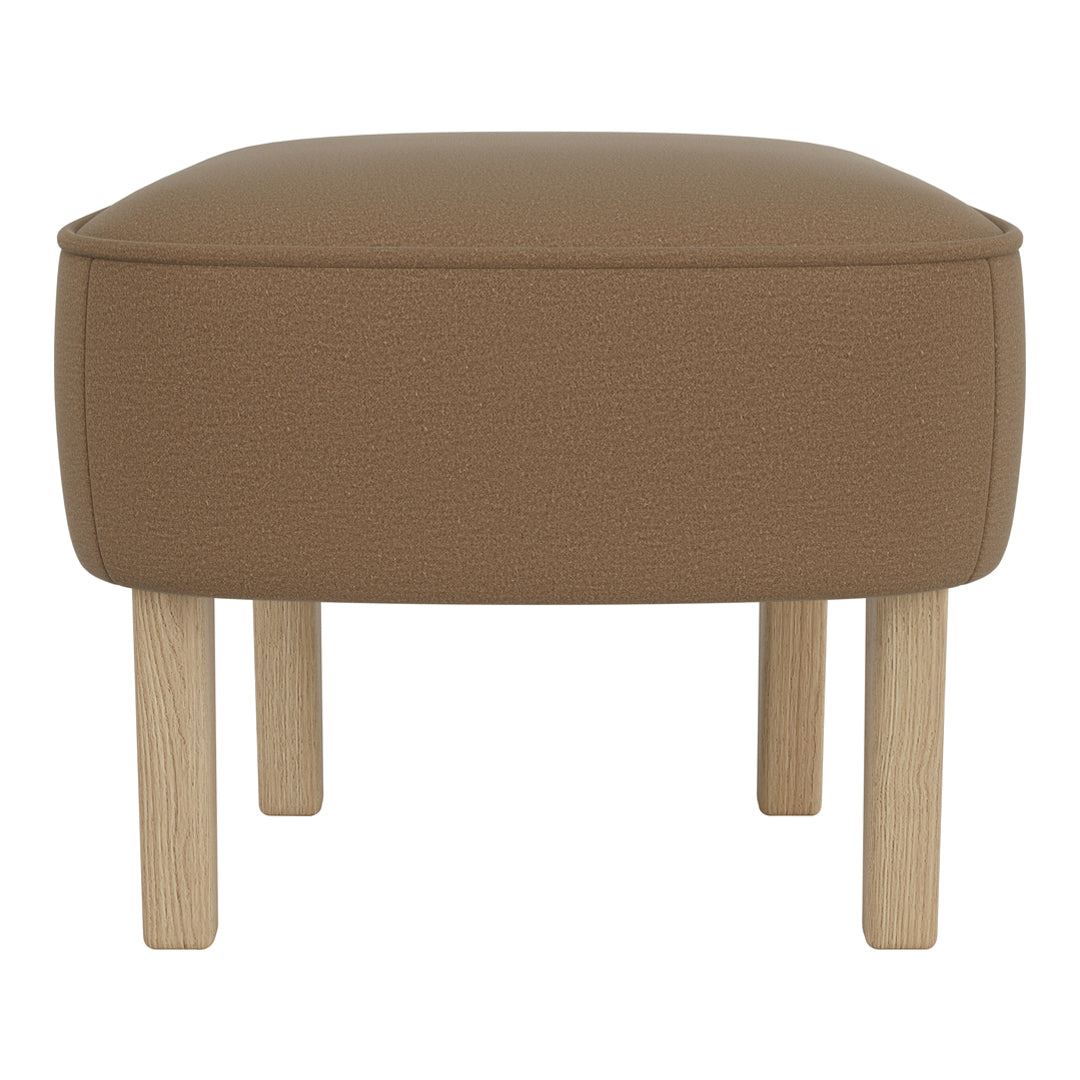 Stylish Ingeborg Ottoman with Premium Textile Upholstery - Perfect for Living Room, Bedroom & Home Decor