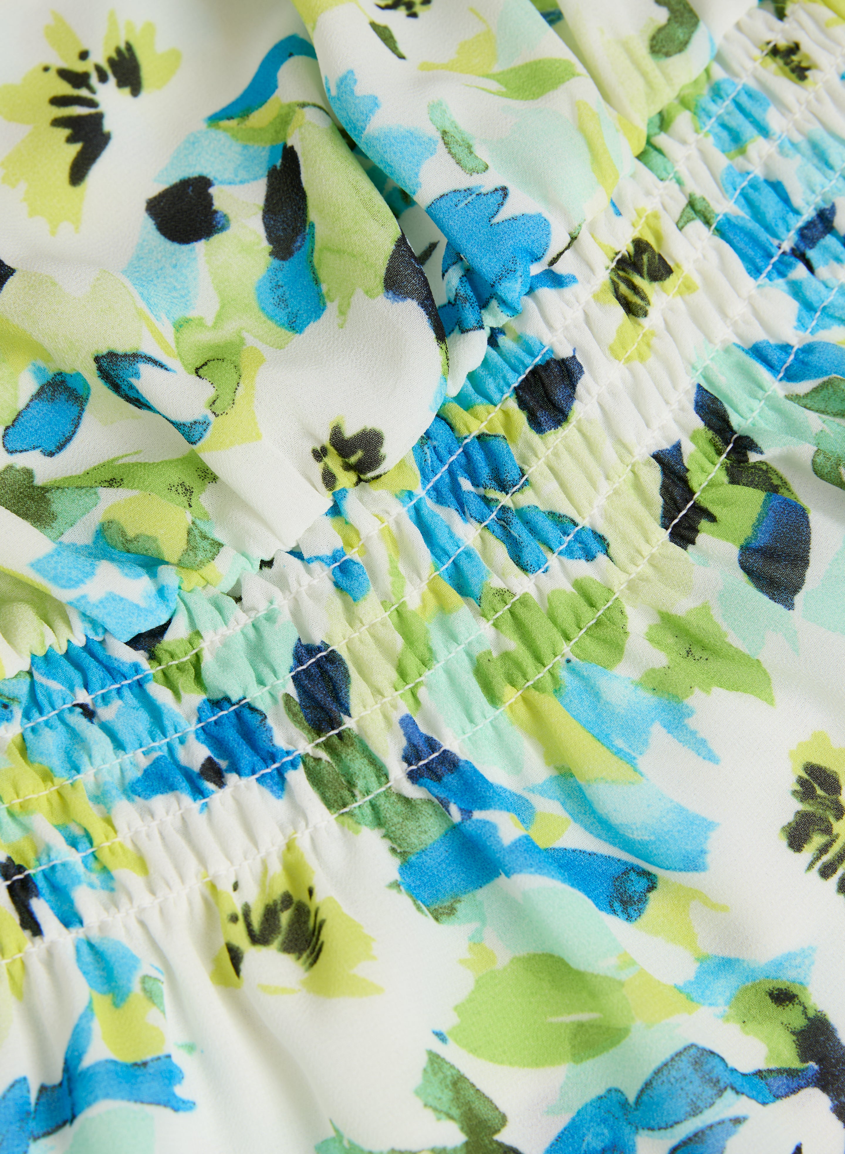 Floral Peplum Top for Women - Elegant Ruffle Blouse for Spring & Summer - Perfect for Parties, Dates & Office Wear