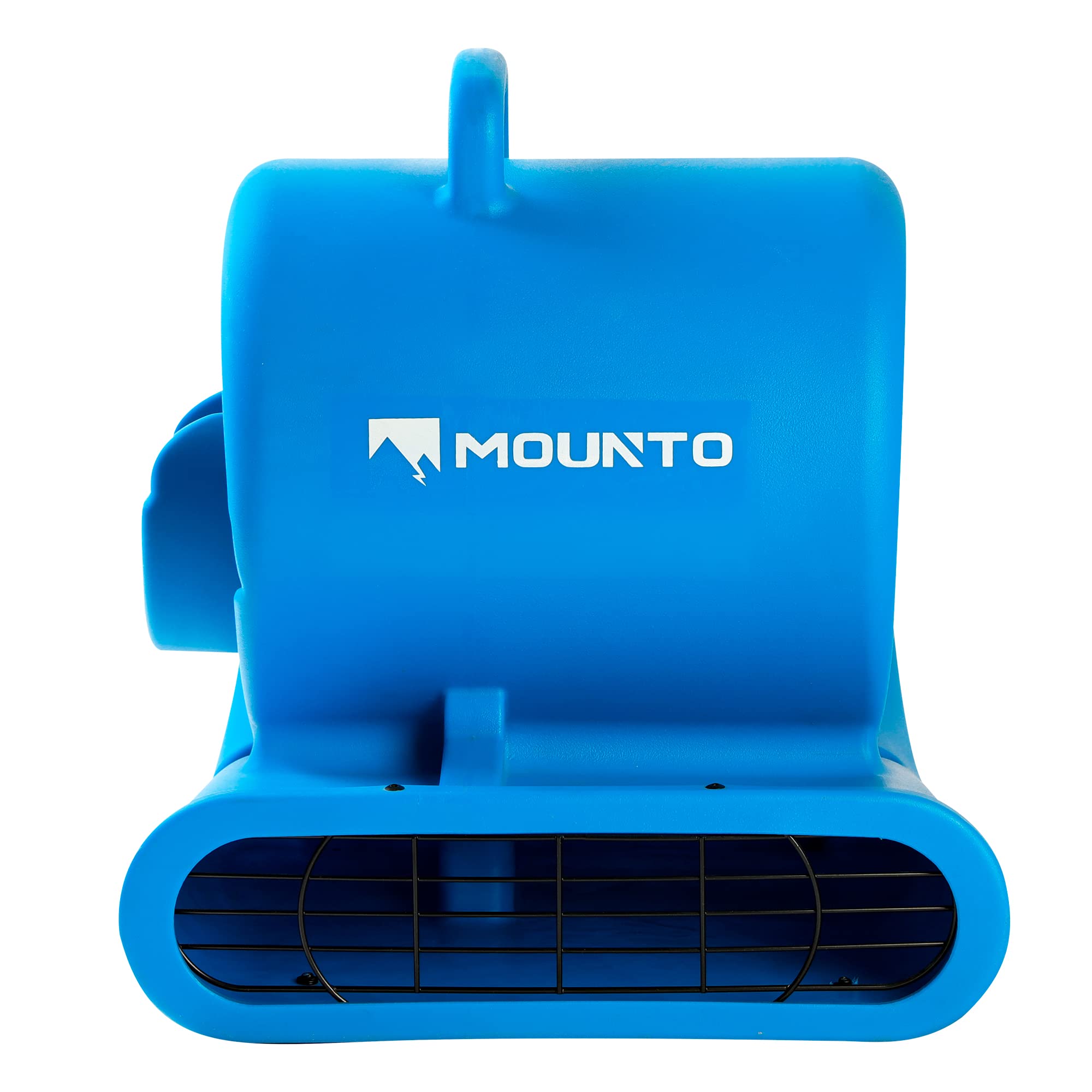 Mounto 1/3 HP 2000 CFM Air Mover Carpet Dryer Blower - 3-Speed Floor Drying Fan with Dual GFCI Outlet & 25ft Power Cord for Water Damage Restoration, HVAC Cooling, Home & Commercial Air Circulation