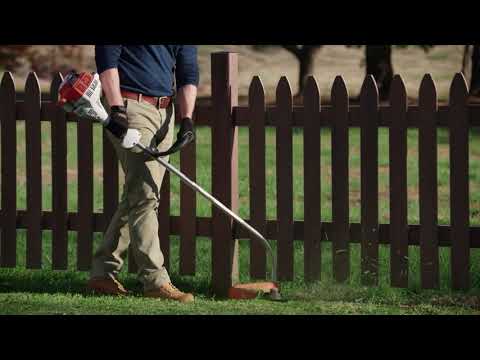 STIHL FS 38 Gas Powered Curved Shaft String Trimmer | Professional Weed Eater for Lawn & Yard Maintenance | Ideal for Homeowners & Landscapers