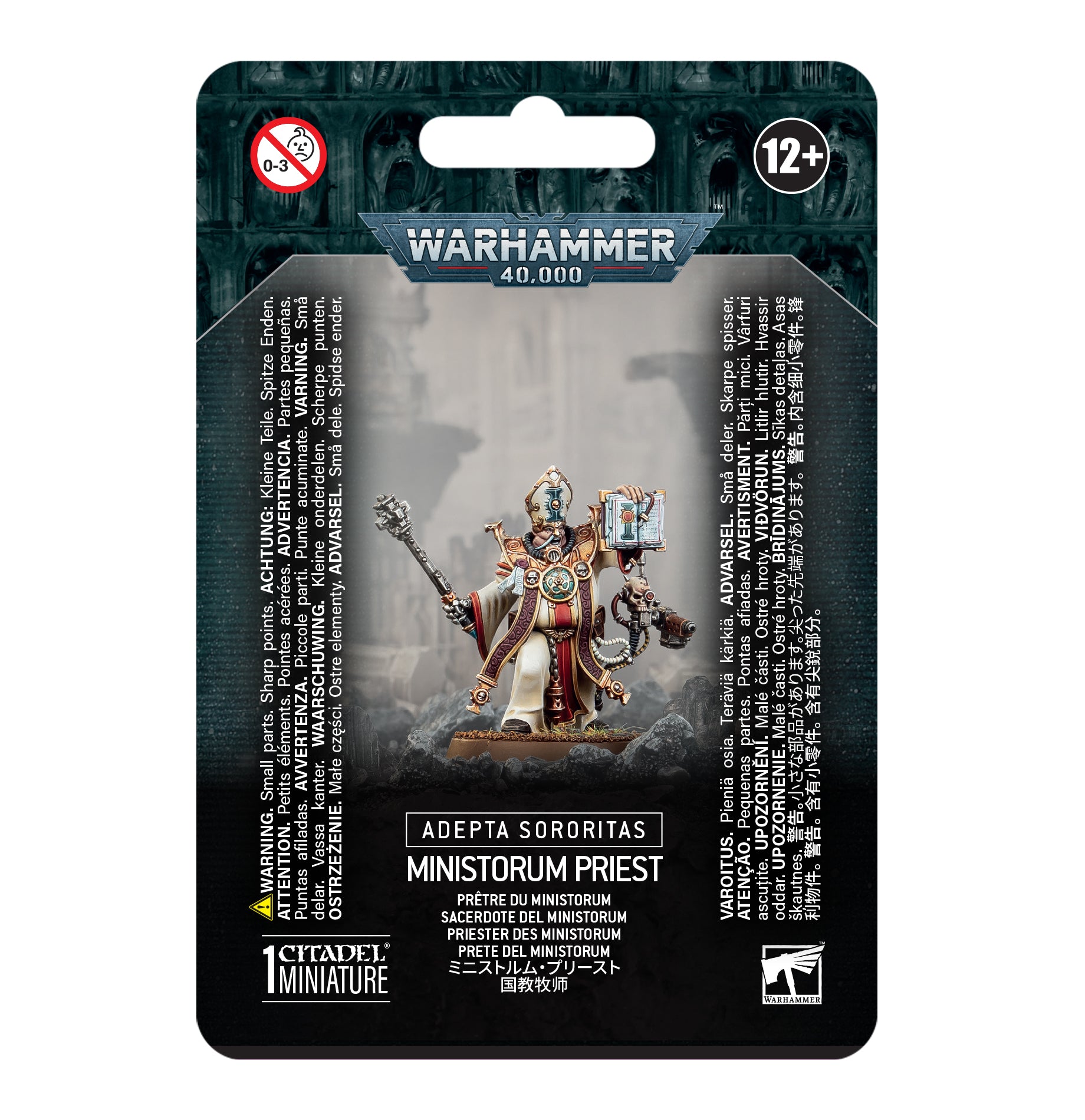 40K Adepta Sororitas Ministorum Priest - Warhammer 40K Tabletop Miniature for Collectors & Gamers - Perfect for Battles, Painting & Display