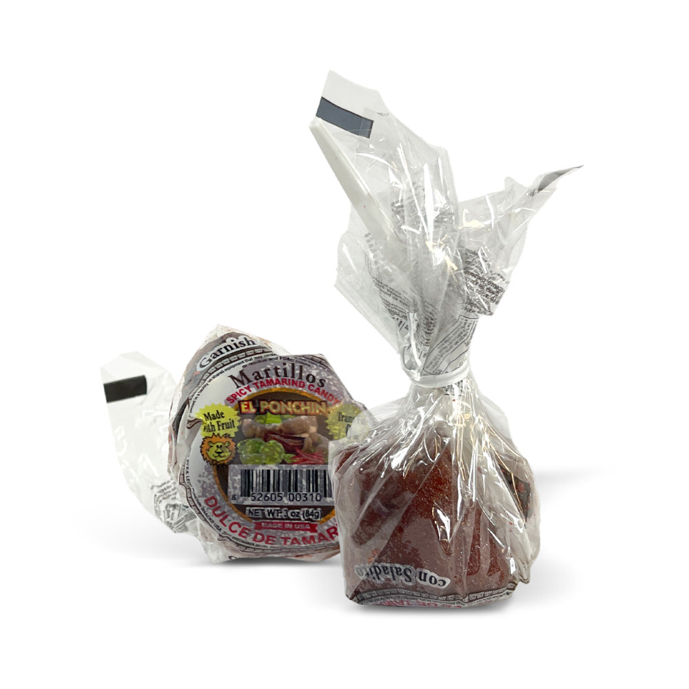El Leon Martillo Tamarindo Candy | 24 Count Box | Sweet & Tangy Tamarind Flavored Treats for Parties, Gifts & Snacking