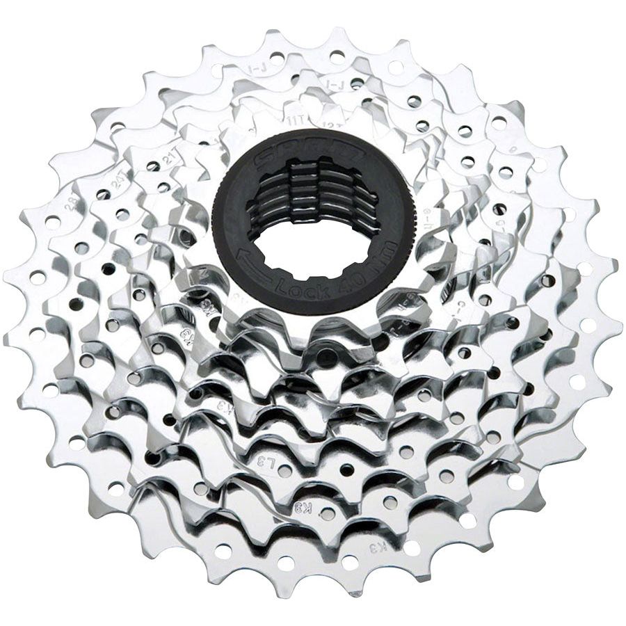 SRAM PG 850 8-Speed Bike Cassette 11-32T Silver - Compatible with Mountain Bikes & Road Bikes for Smooth Gear Shifting
