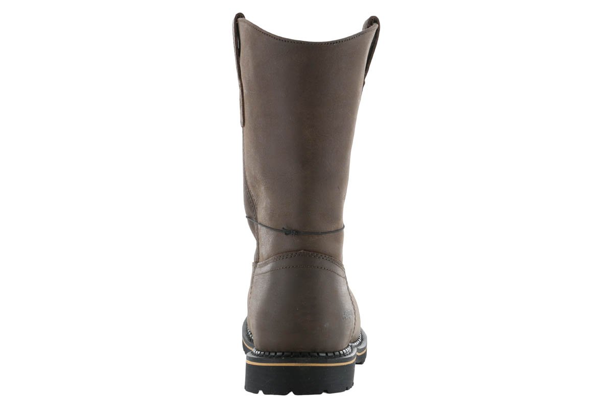 Laredo Steel Toe Wellington Work Boots - Waterproof Safety Boots for Men - Perfect for Construction, Farming & Outdoor Work