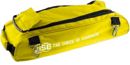 Yellow Vise 3 Ball Tote - Attachable Shoe Bag for Golf Clubs | Perfect for Golf Course Storage & Travel Organization