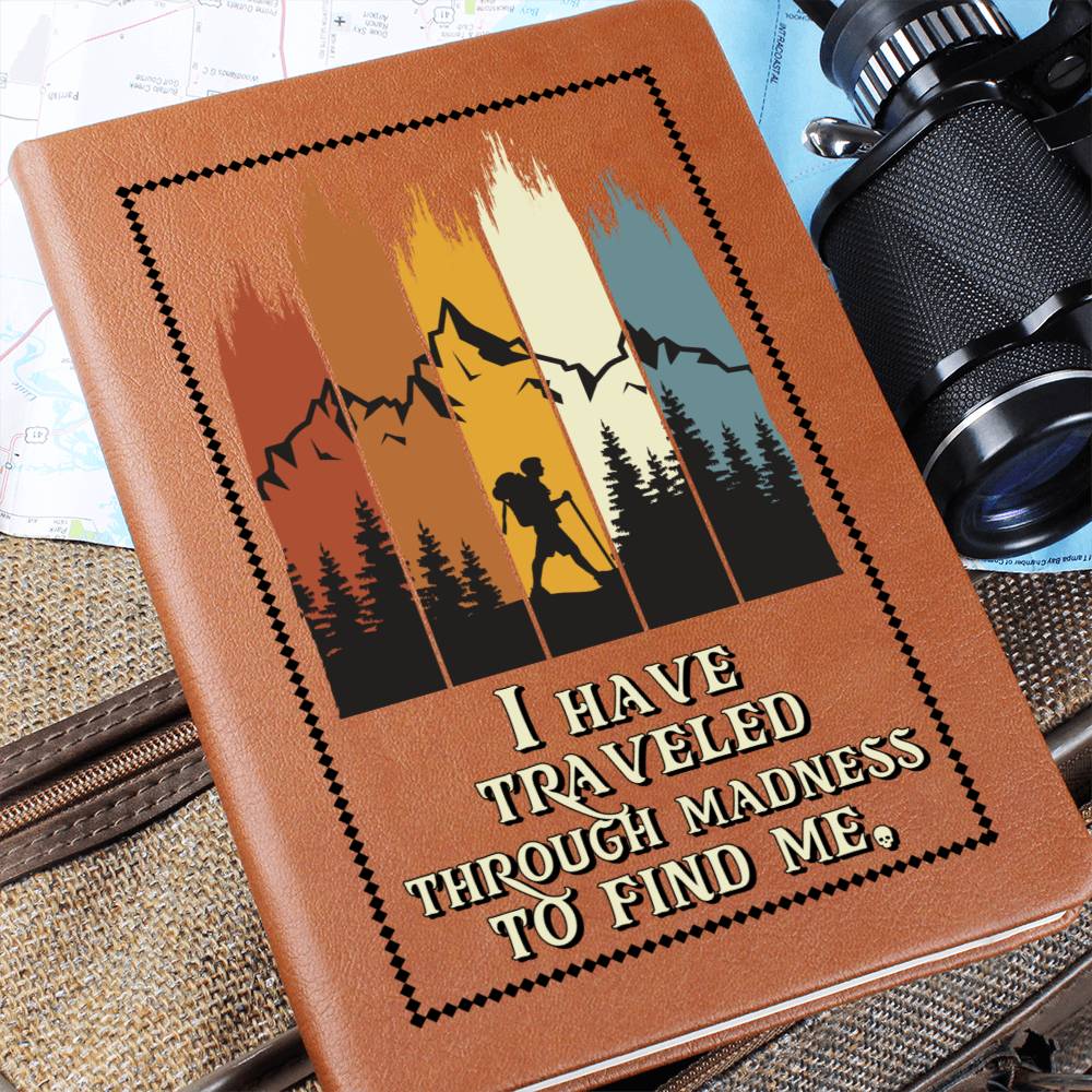 Premium Leather Travel Journal Notebook - Handmade Vintage Writing Diary for Men & Women - Perfect for Adventure, Hiking, Camping & Personal Reflection