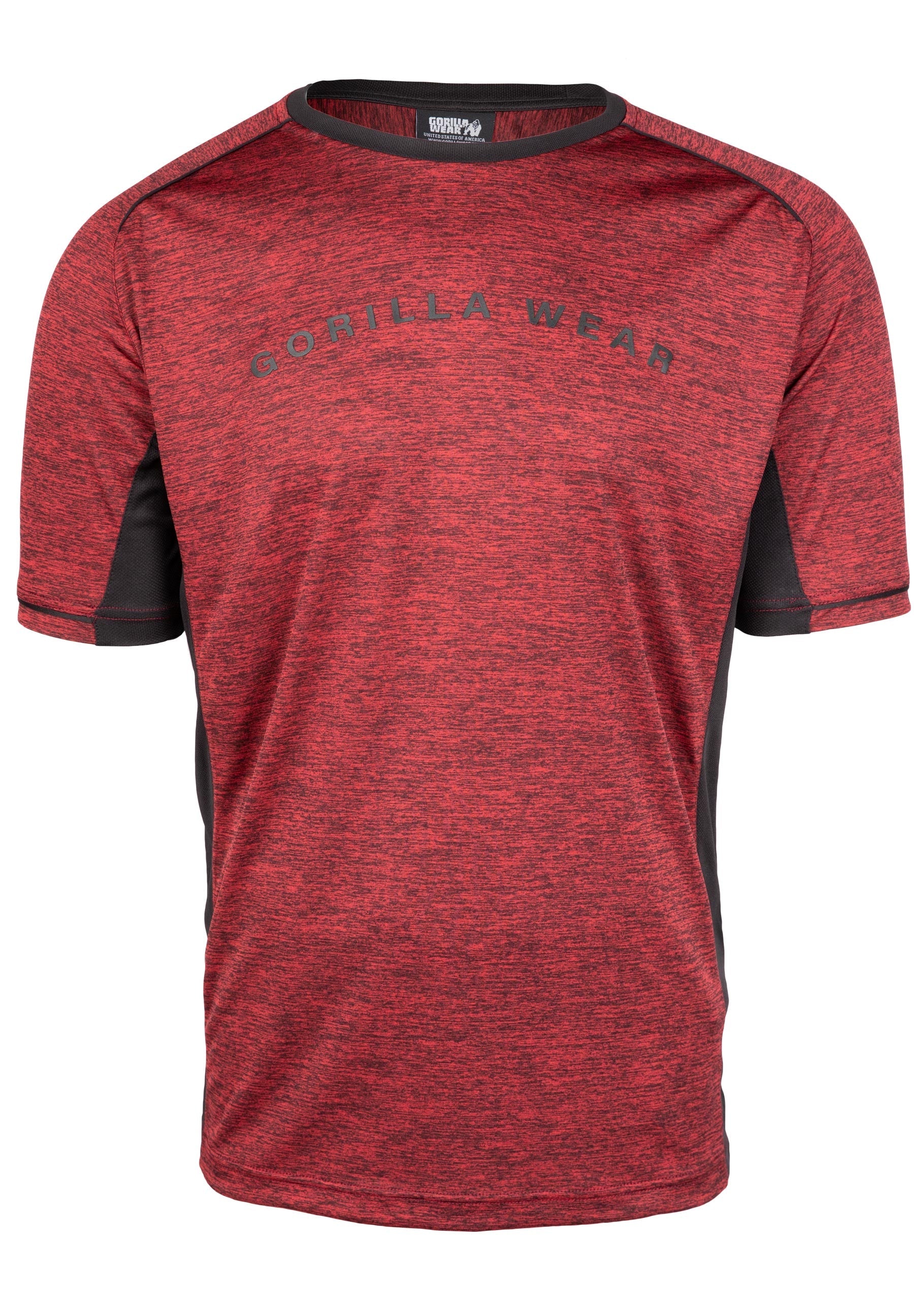Premium Fremont Cotton T-Shirt for Men - Soft & Comfortable Burgundy & Black Tee - Ideal for Casual Wear, Gym, and Everyday Outfits