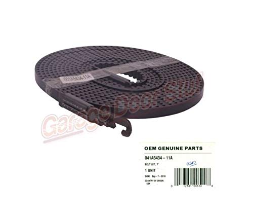 Liftmaster Belt Assembly 7′ – 41A5434-11 Replacement Part for Garage Door Openers | Includes Rollers, Sensors, Springs & Weather Stripping | Perfect for Home Garage Maintenance and Repair