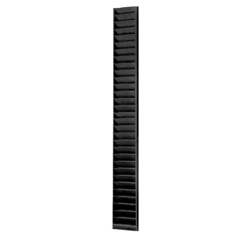 VICS Glory Model 160 Wall Mounted ID Card Badge Rack - 30 Pocket Black Organizer for Office, School & Security - Perfect for Employee Badges, Student IDs and Access Cards