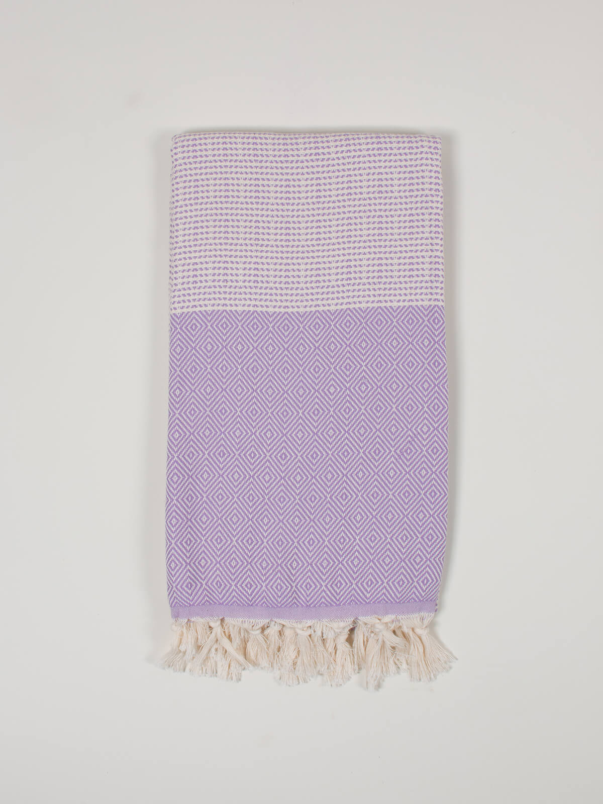 Nordic Dot Hammam Towel - Soft & Absorbent Turkish Bath Towel in Lilac - Perfect for Spa, Beach & Yoga