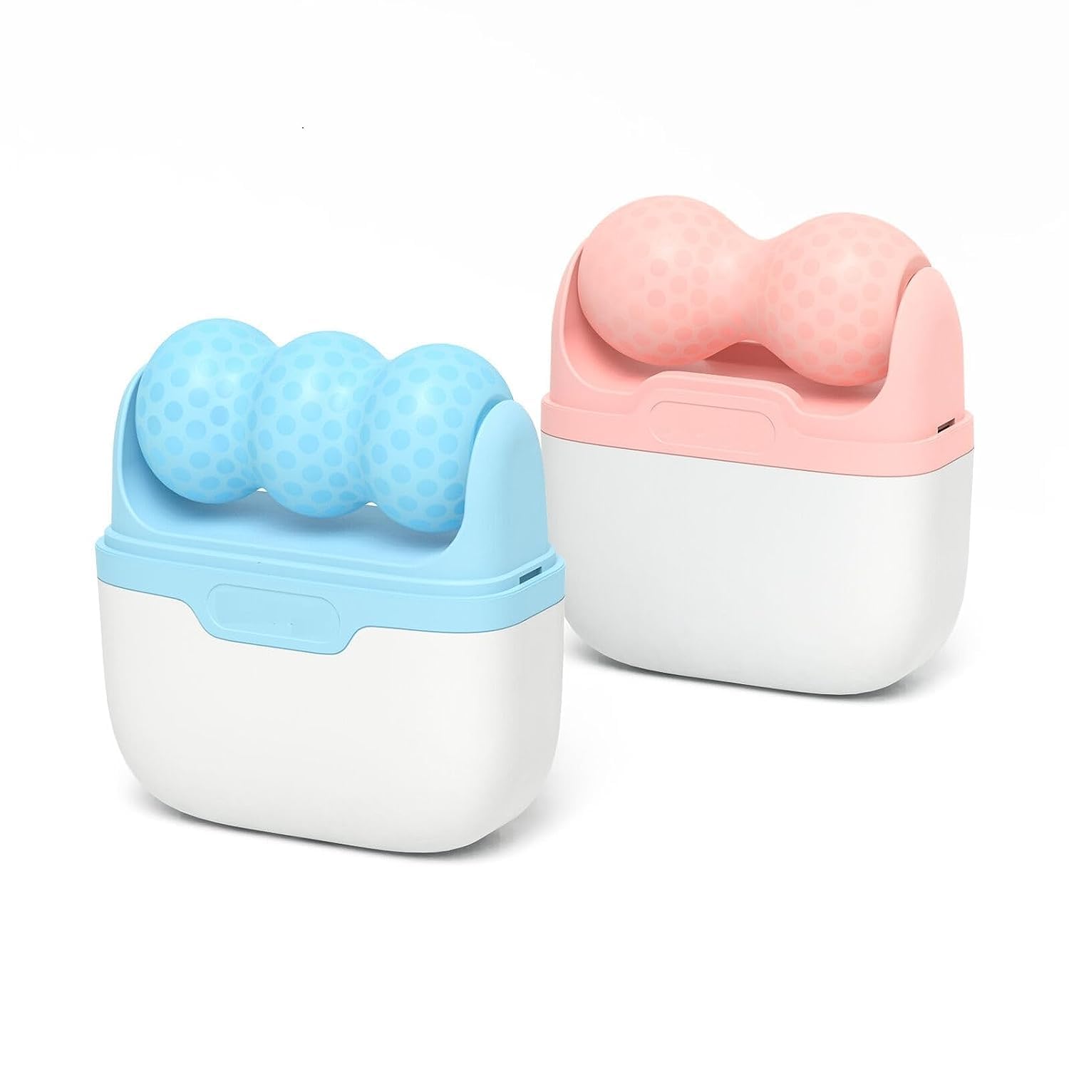 Divik 2-in-1 Facial Ice Roller & Massager for Skin Care - Cooling Therapy for Migraine Pain Relief, Puffy Eyes, Face, Neck & Shoulder Tension - Perfect for Home Spa & Post-Workout Recovery