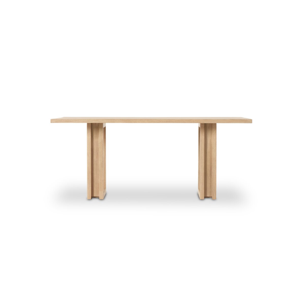 Marissa Dining Table - Modern Solid Wood Kitchen Table for 6 - Perfect for Family Dinners & Entertaining Guests