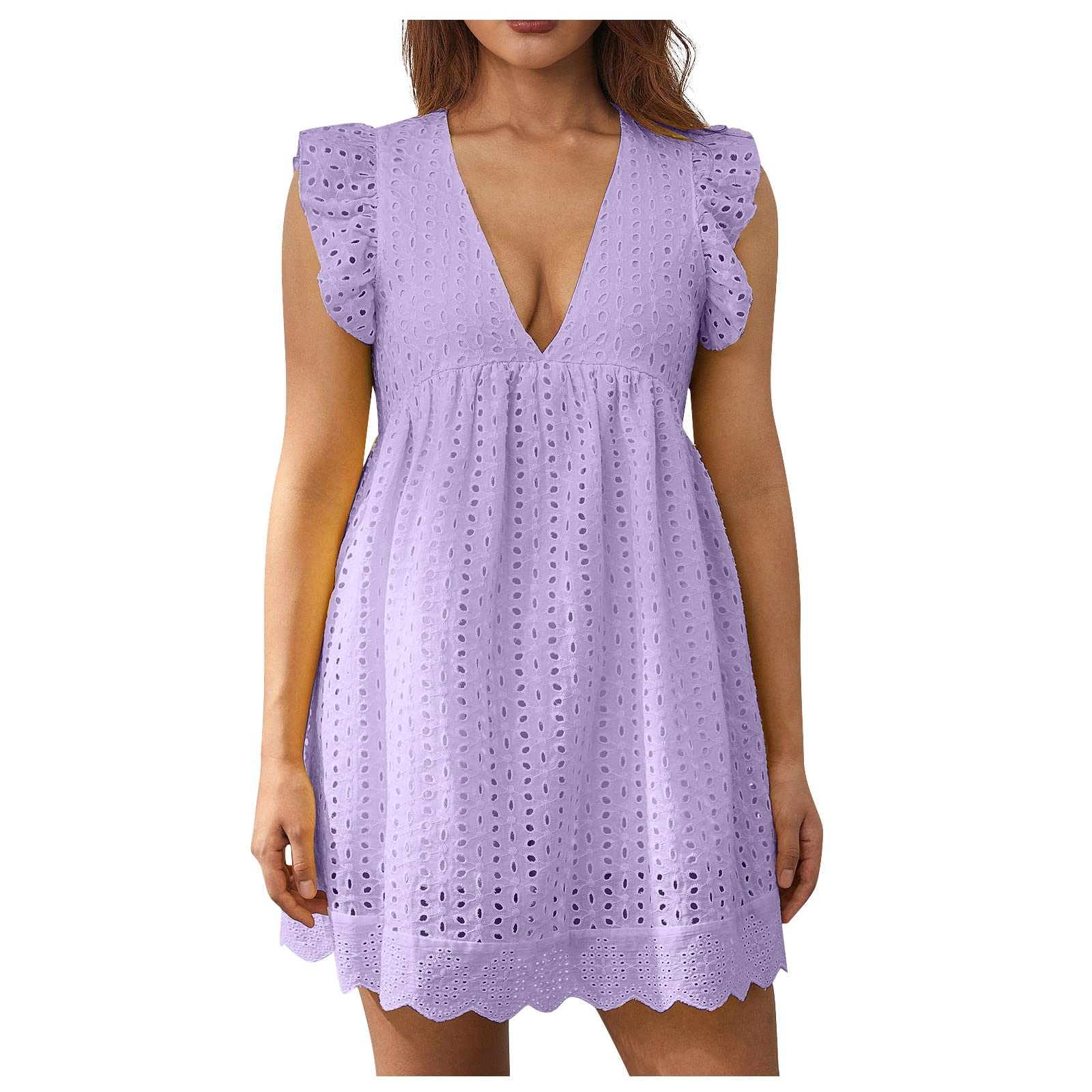 Girls' Athletic Boho Belted Loose Breathable Jersey Dress - Wedding Guest, Casual Beach Wear & Summer Fashion Outfit