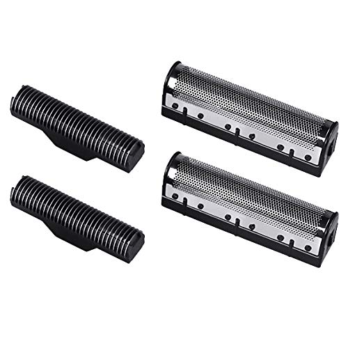 FOOTIC Replacement Clipper Blades for Wahl 1102 Electric Shaver - Professional Hair Trimmer Parts (Silver) - Perfect for Barbershops & Home Grooming