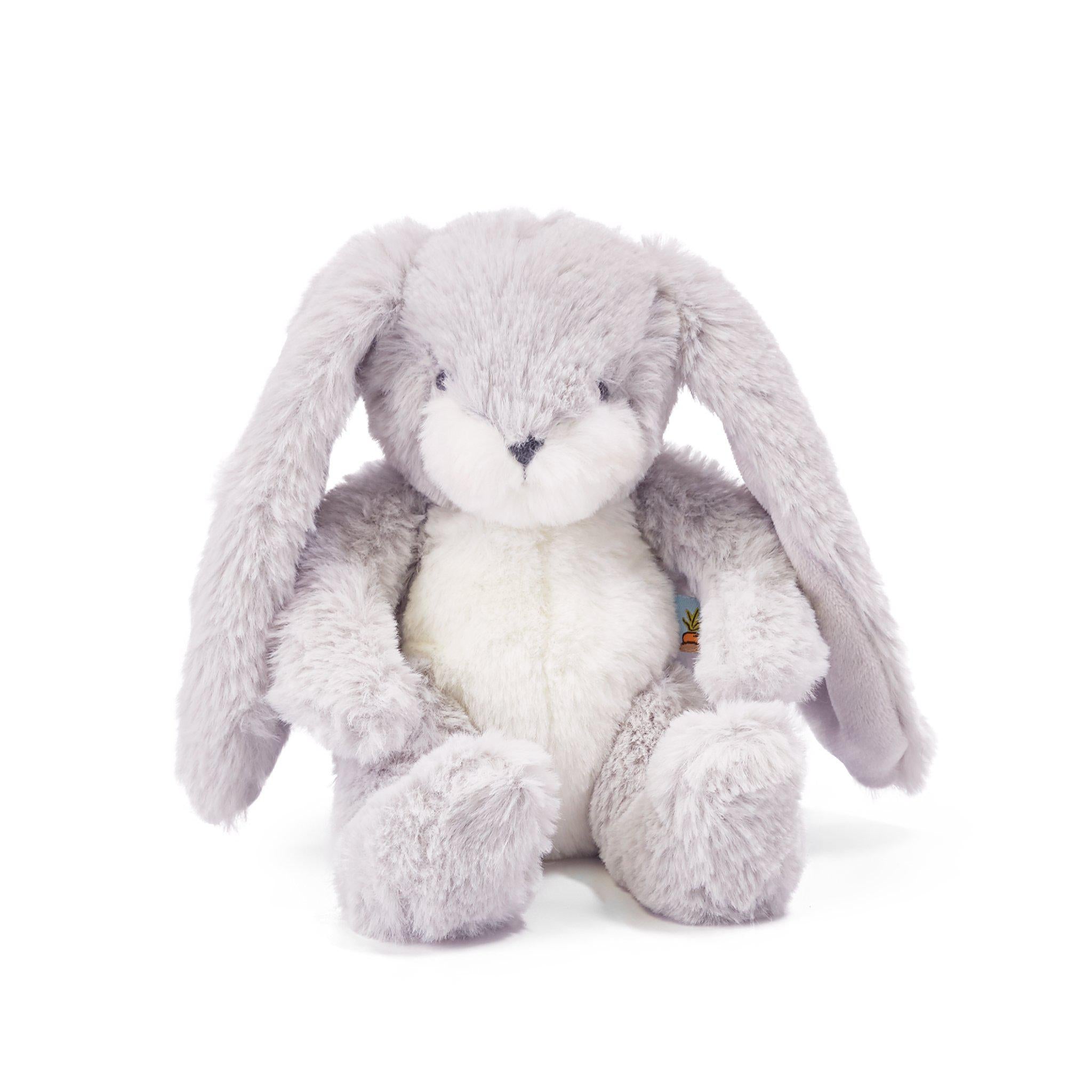 Wee Nibble 8 Bunny Gray - Retired Collectible Plush Toy for Easter Decorations & Gift Giving