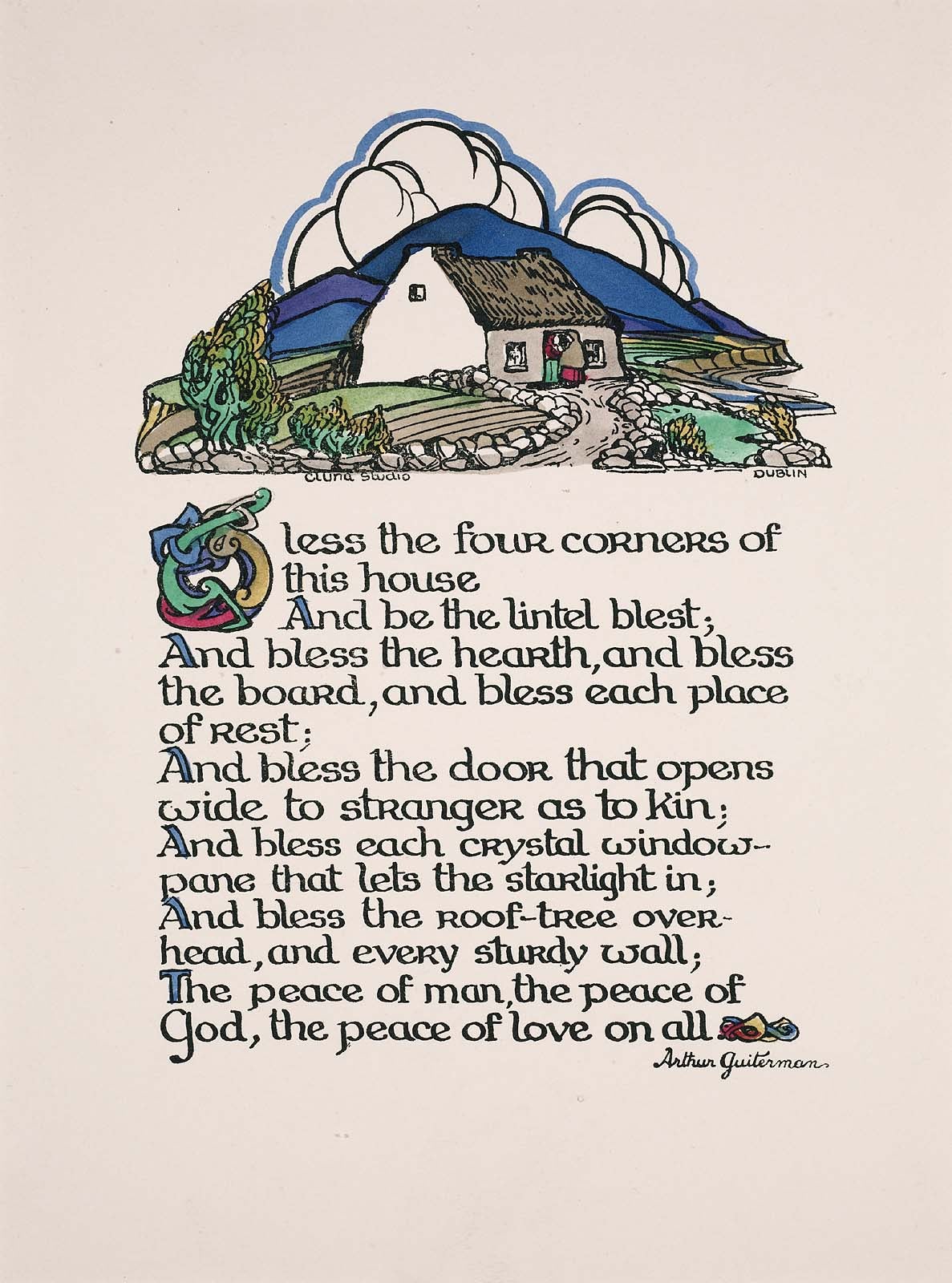 Cluna Studio Broadside Art Print - 