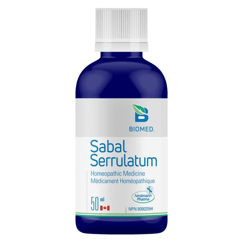 Biomed Sabal Serrulatum Extract 50ml - Natural Prostate Support Supplement for Men - Perfect for Daily Wellness & Urinary Health
