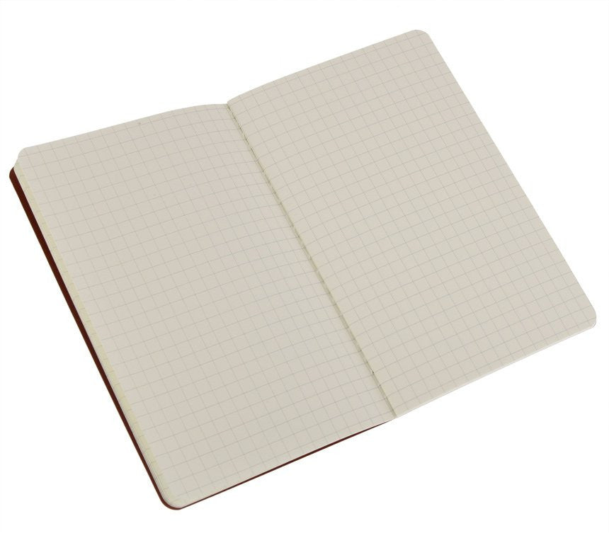 Premium Moleskine Squared Cahier Journal Set of 3 - Lined Notebooks for Writing, Sketching & Note Taking - Perfect for Students, Artists & Professionals - Durable Kraft Paper Cover
