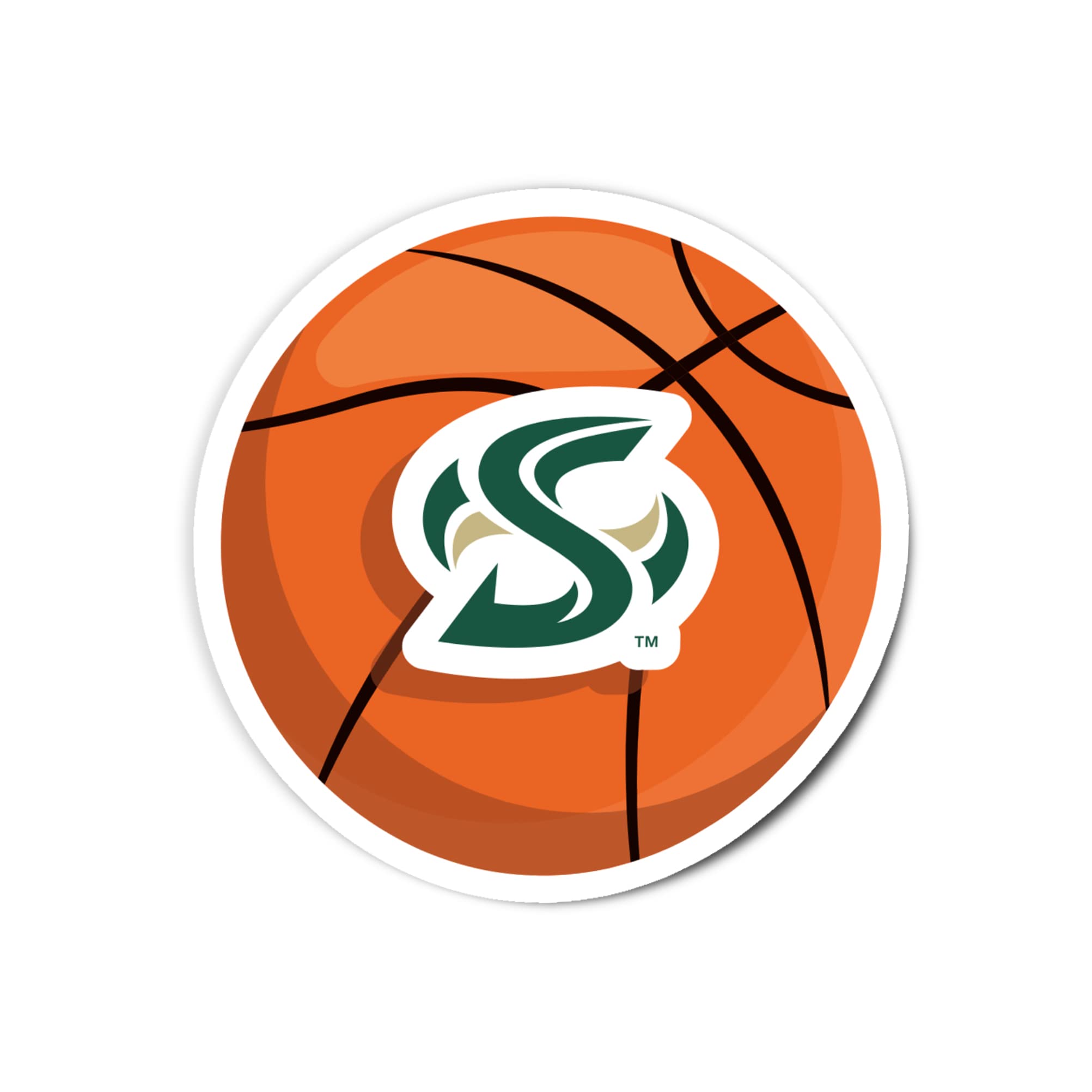 California State Sacramento University Sticker - Desert Cactus & Hornets Logo Vinyl Decal for Laptop, Water Bottle, Car, Scrapbook - Perfect for College Pride, Basketball Fans & School Spirit
