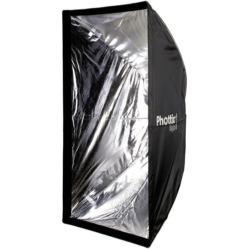 Phottix Raja Quick Folding Softbox 32x47In (80x120cm) with Bowens Style S Mount - Professional Photography Lighting Diffuser for Studio & Portrait Shoots